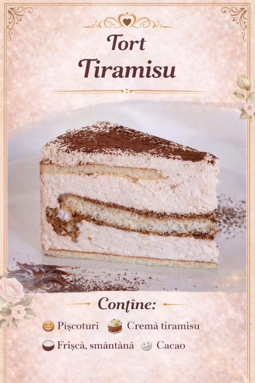 Tort Tiramisu Tort Tiramisu
